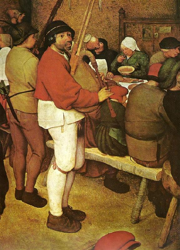 Pieter Bruegel detalj fran bondbrollopet oil painting picture